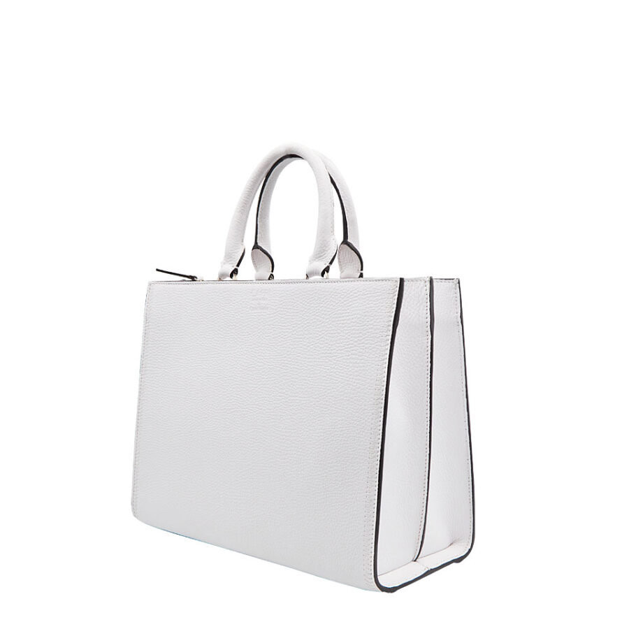 Borsa Valeria Large 33.5 Alce stampato White - immagine 2