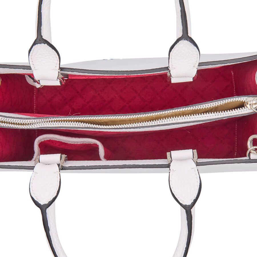 Borsa Valeria Large 33.5 Alce stampato White - immagine 3