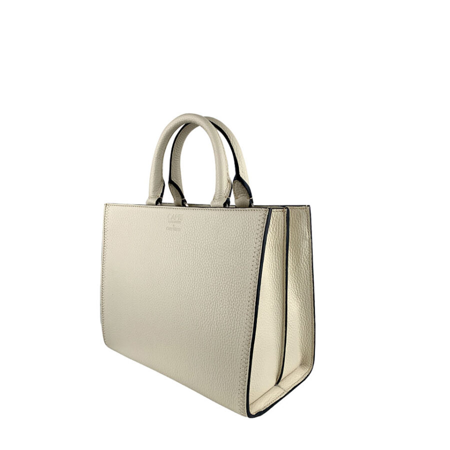 Borsa Valeria Media 28 Alce stampato Beige - immagine 2