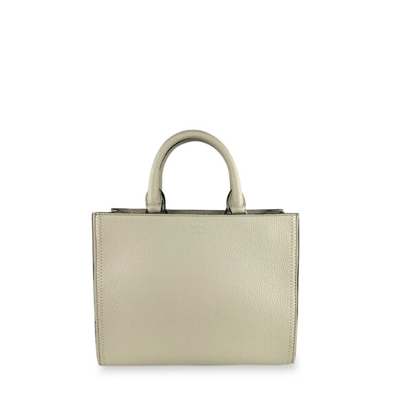 Borsa Valeria Media 28 Alce stampato Beige