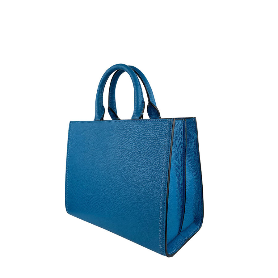 Borsa Valeria Media 28 Alce stampato Blue Light - immagine 2