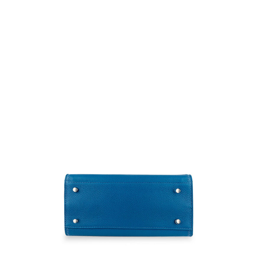 Borsa Valeria Media 28 Alce stampato Blue Light - immagine 4