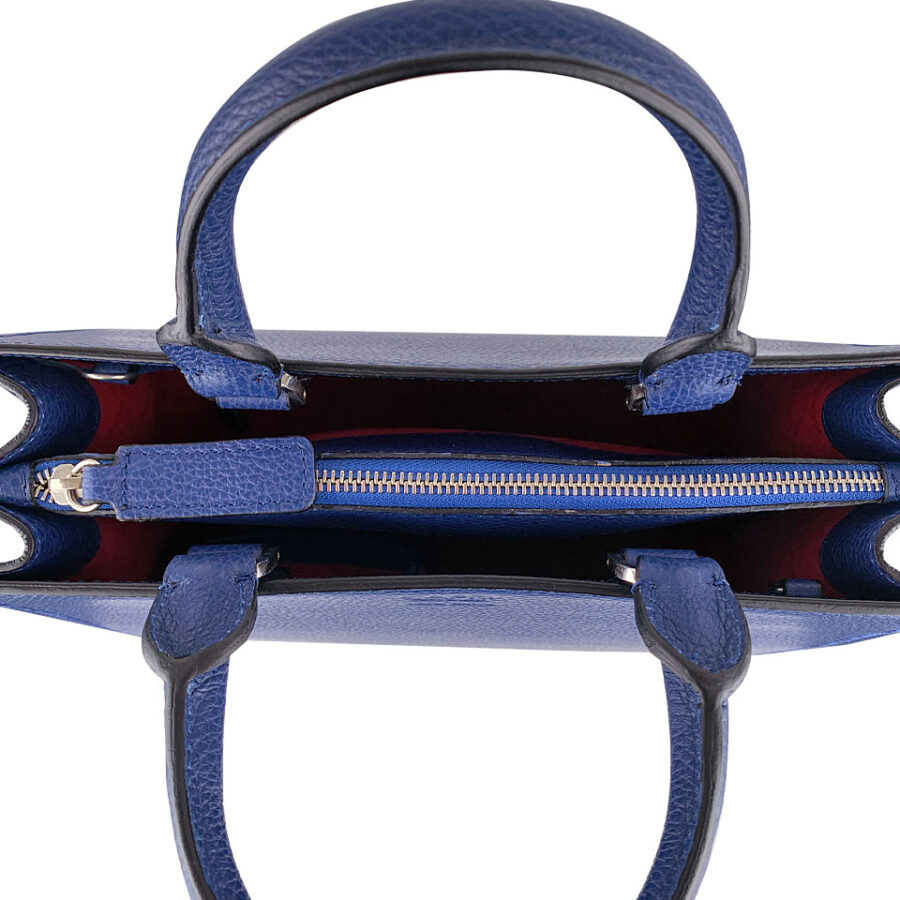 Borsa Valeria Media 28 Alce stampato Blue Royal - immagine 4
