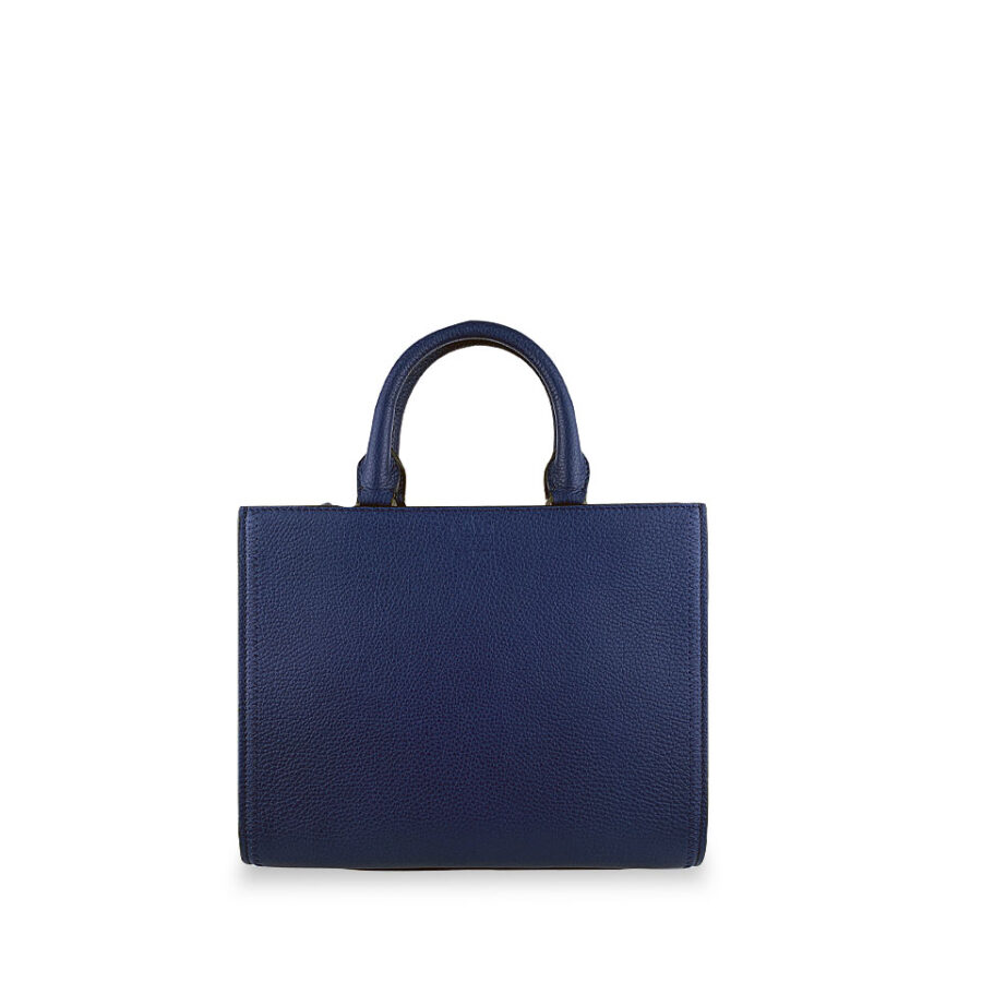 Borsa Valeria Media 28 Alce stampato Blue Royal