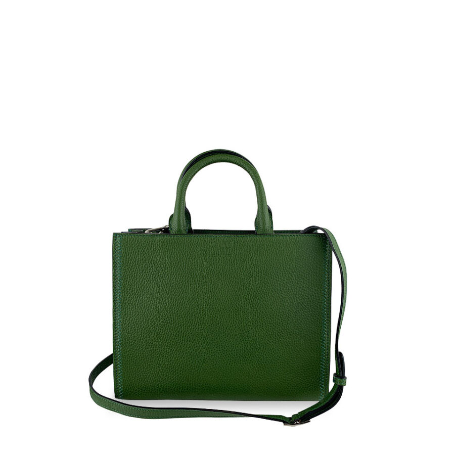 Borsa Valeria Media 28 Alce stampato Green - immagine 3