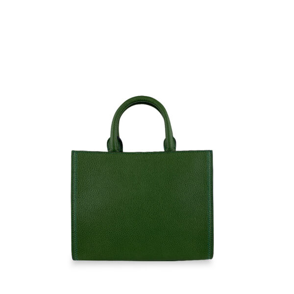 Borsa Valeria Media 28 Alce stampato Green