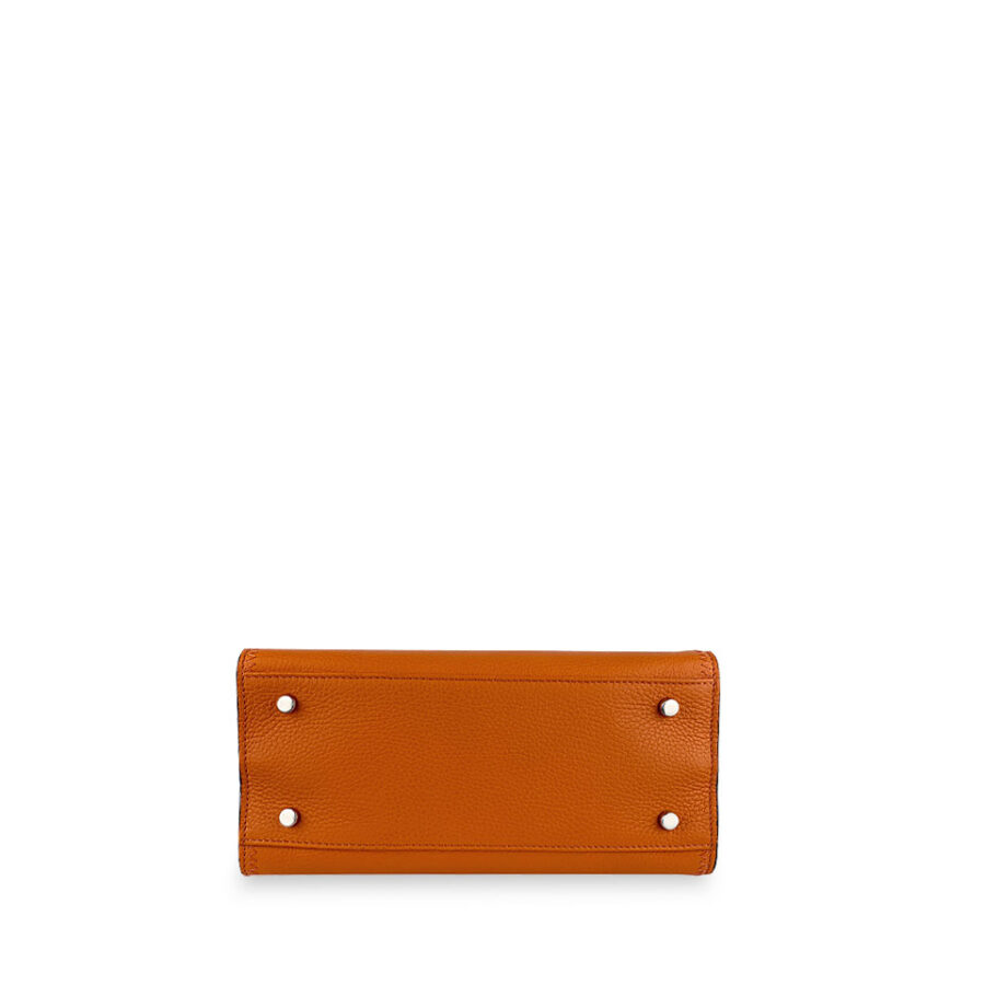 Borsa Valeria Media 28 Alce stampato Orange - immagine 4