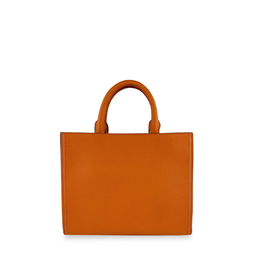 Borsa Valeria Media 28 Alce stampato Orange