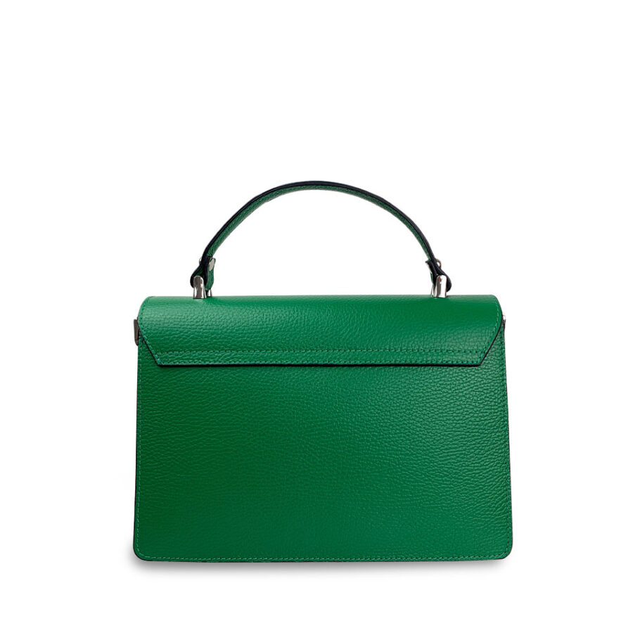 Borsa Verde a mano e con tracolla - immagine 5