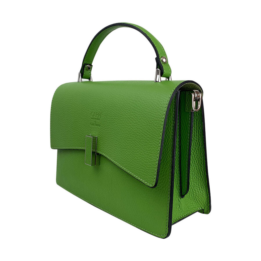 Borsa Verde chiaro a mano e con tracolla - immagine 2