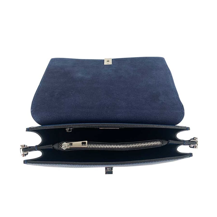 Borsa a mano Blu Navy - immagine 5
