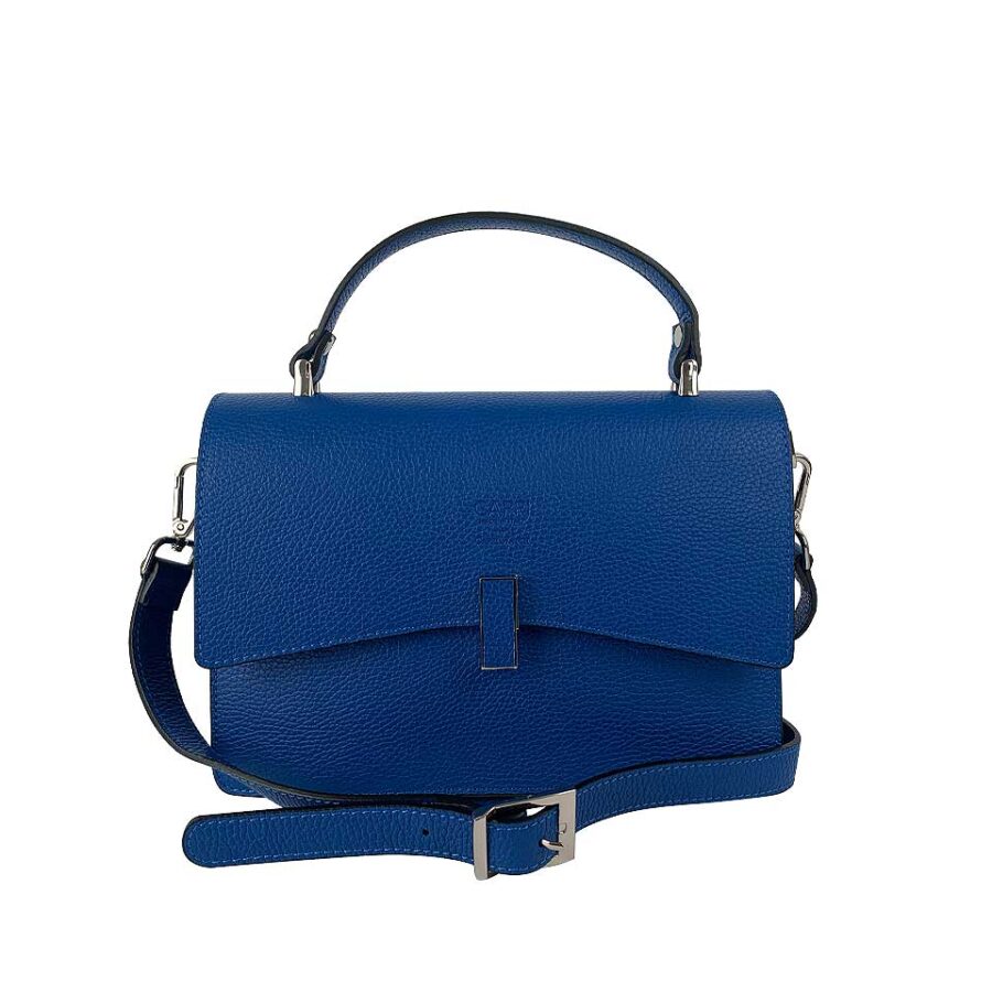 Borsa a mano Blu Royal - immagine 3