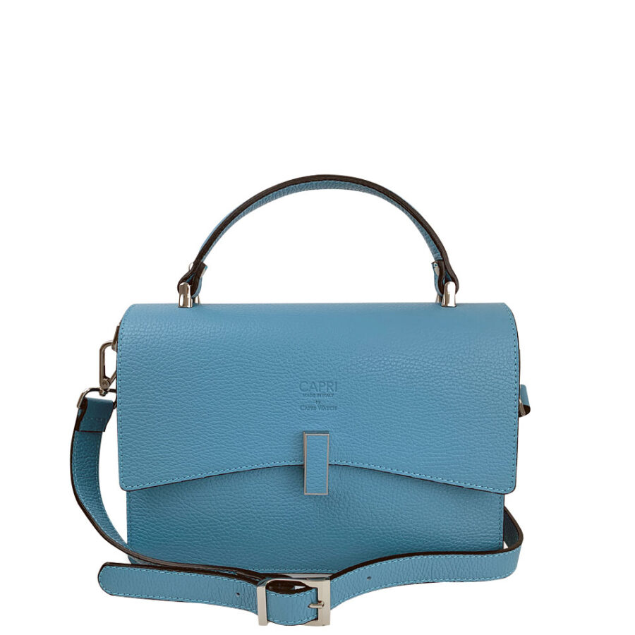 Borsa a mano Blu Royal - immagine 3