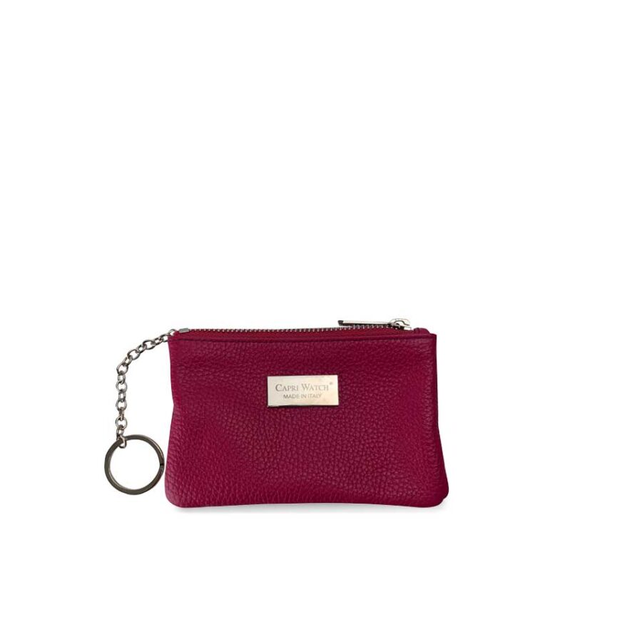 Borsello Con Portachiavi Fucsia - immagine 2