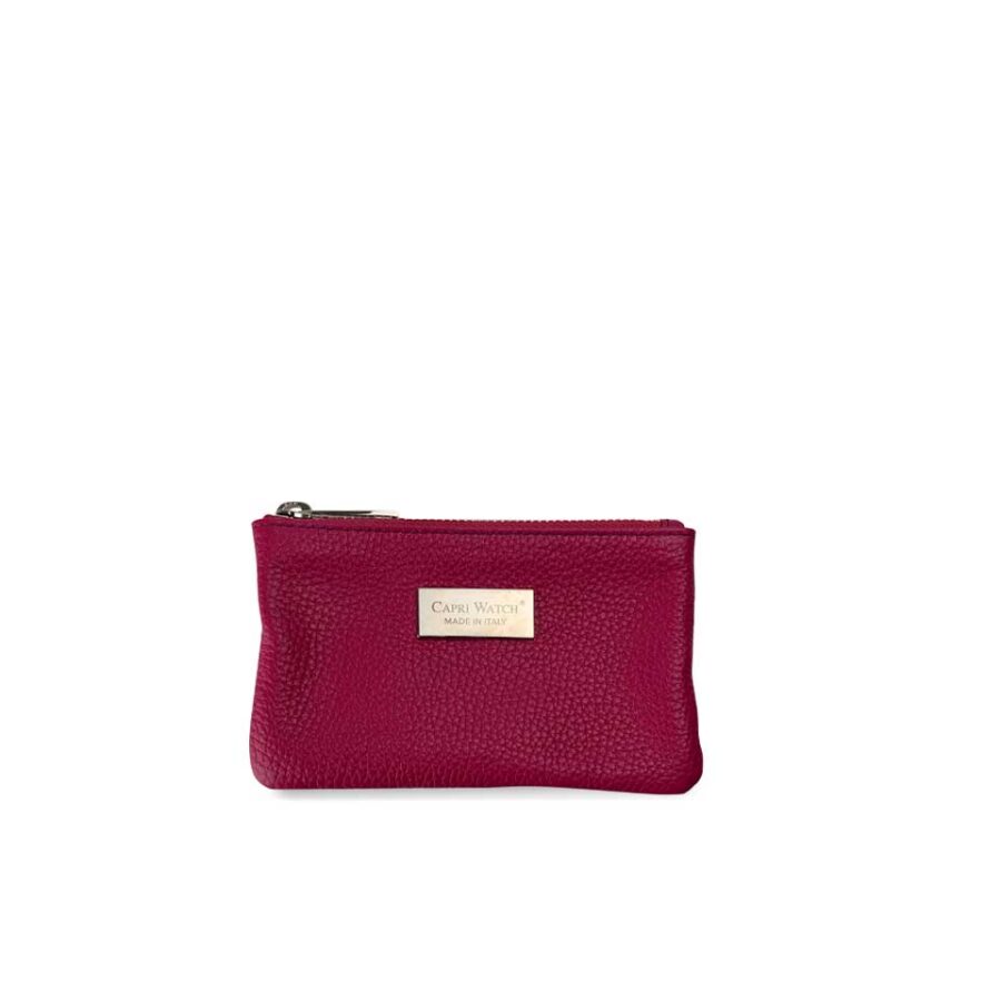 Borsello Con Portachiavi Fucsia