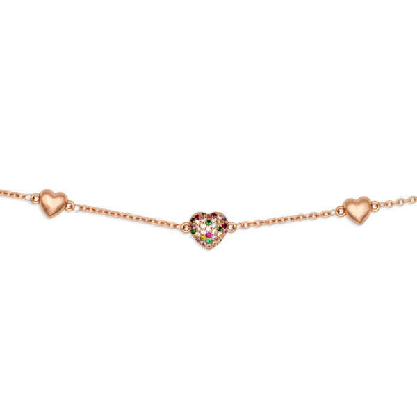 Bracciale Cuore MultiJoy Rose Gold