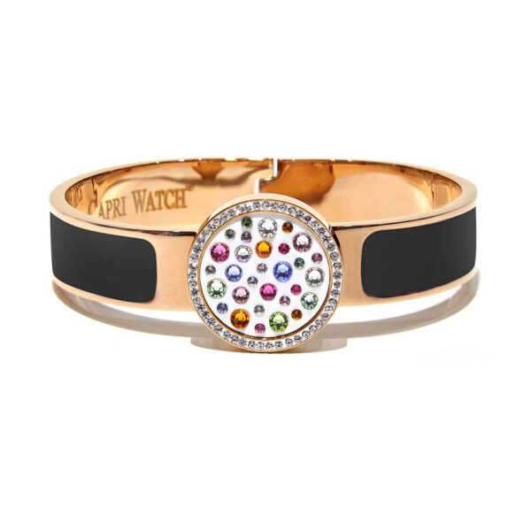 Bracciale MultiJoy Classic Rose Gold Black