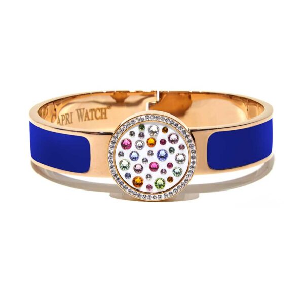 Bracciale MultiJoy Classic Rose Gold Blu