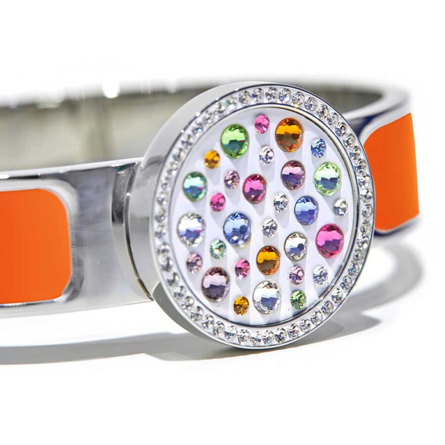 Bracciale MultiJoy Classic Silver Orange - immagine 4