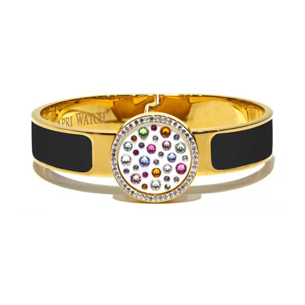 Bracciale MultiJoy Classic Yellow Gold Black