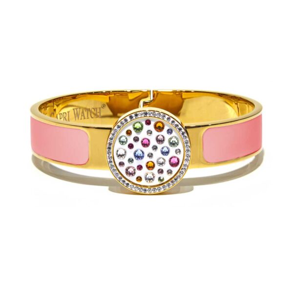 Bracciale MultiJoy Classic Yellow Gold Pink
