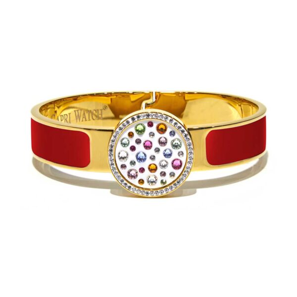 Bracciale MultiJoy Classic Yellow Gold Red