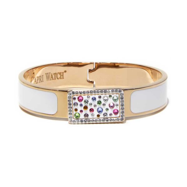 Bracciale MultiJoy Square Rose Gold Bianco