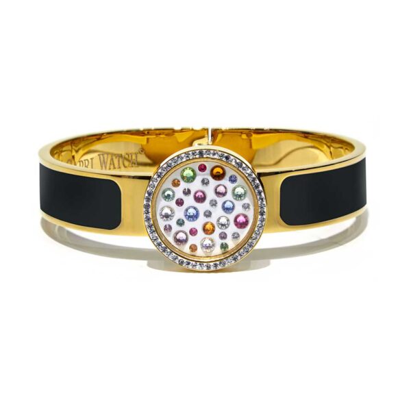 Bracelet MultiJoy Classic Lux Yellow Gold Black