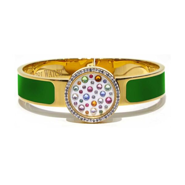 Bracelet MultiJoy Classic Lux Yellow Gold Green