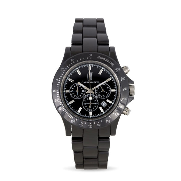 Chrono Ceramic Black with Indexes