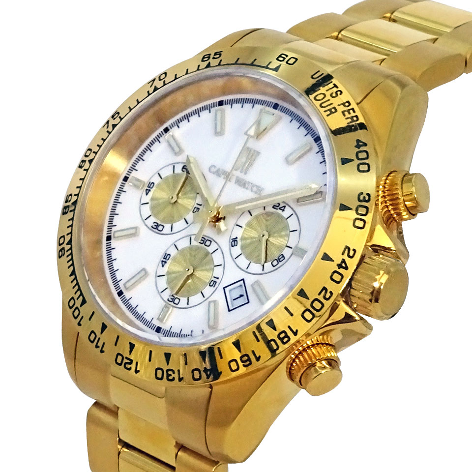 Chrono Eternity 42 Gold White - immagine 3