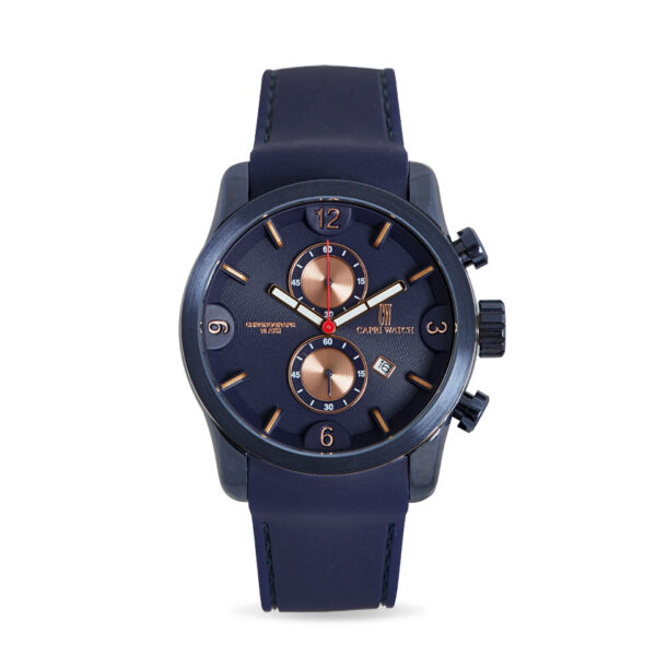 Chrono NavyBlucolor Rose Gold
