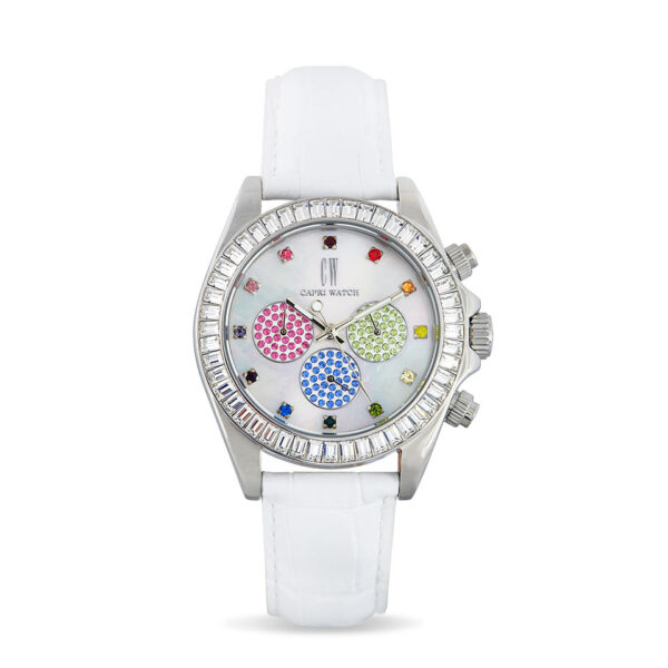 Chrono Rosella Stainless Steel Bianco-Color