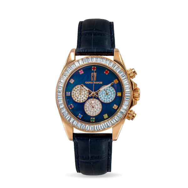 Chrono Rossella Rose Gold Blu
