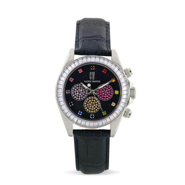 Chrono Rossella Stainless Steel Black-Color