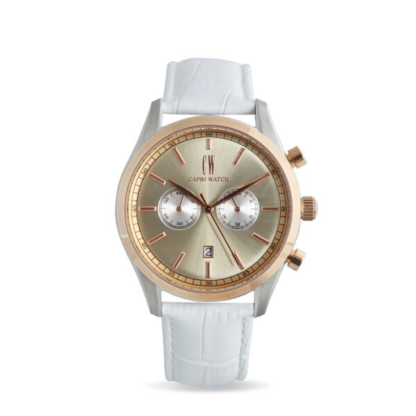 Chrono Sunray Champagne-Bianco