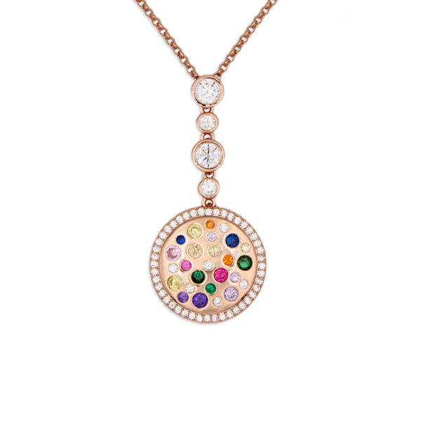 Collana Pendolo MultiJoy Rose Gold