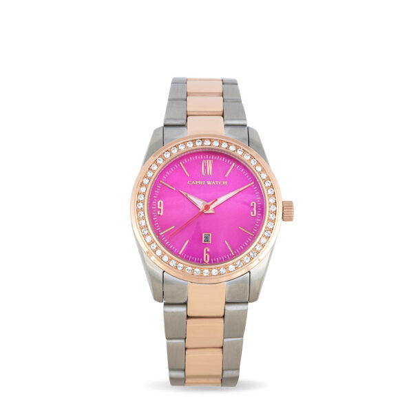 Lady Date Bimetal Fucsia