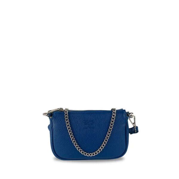 Mini Borsa Blue Navy con catenina