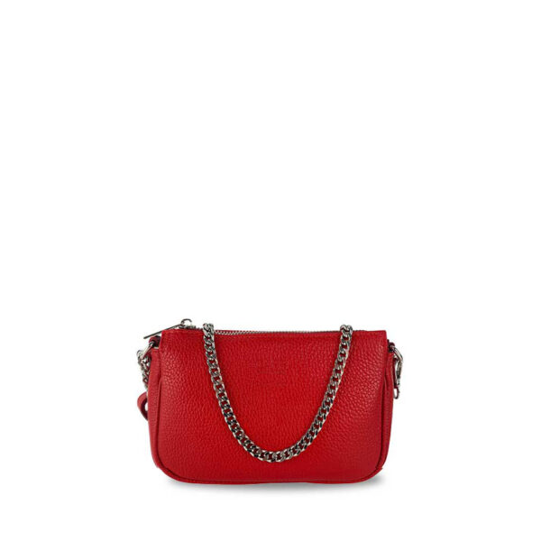 Mini Borsa Rossa con catenina