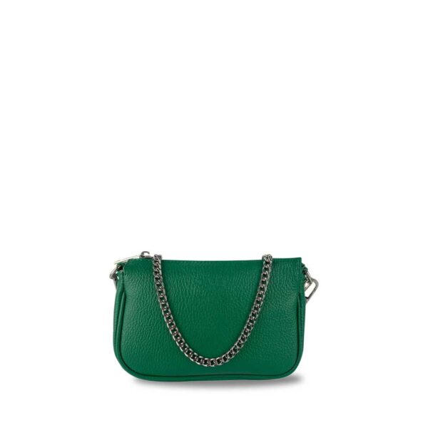 Mini Borsa Verde con catenina
