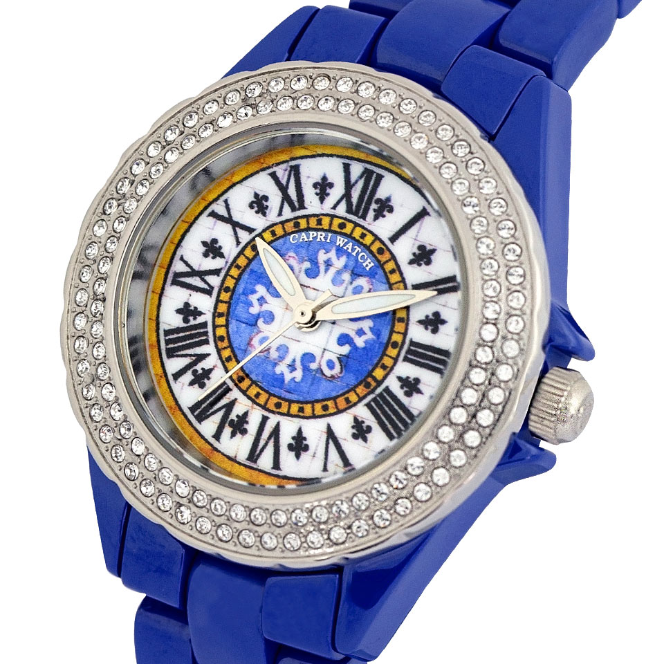 Orologio Ceramic First Blu Stones - immagine 2