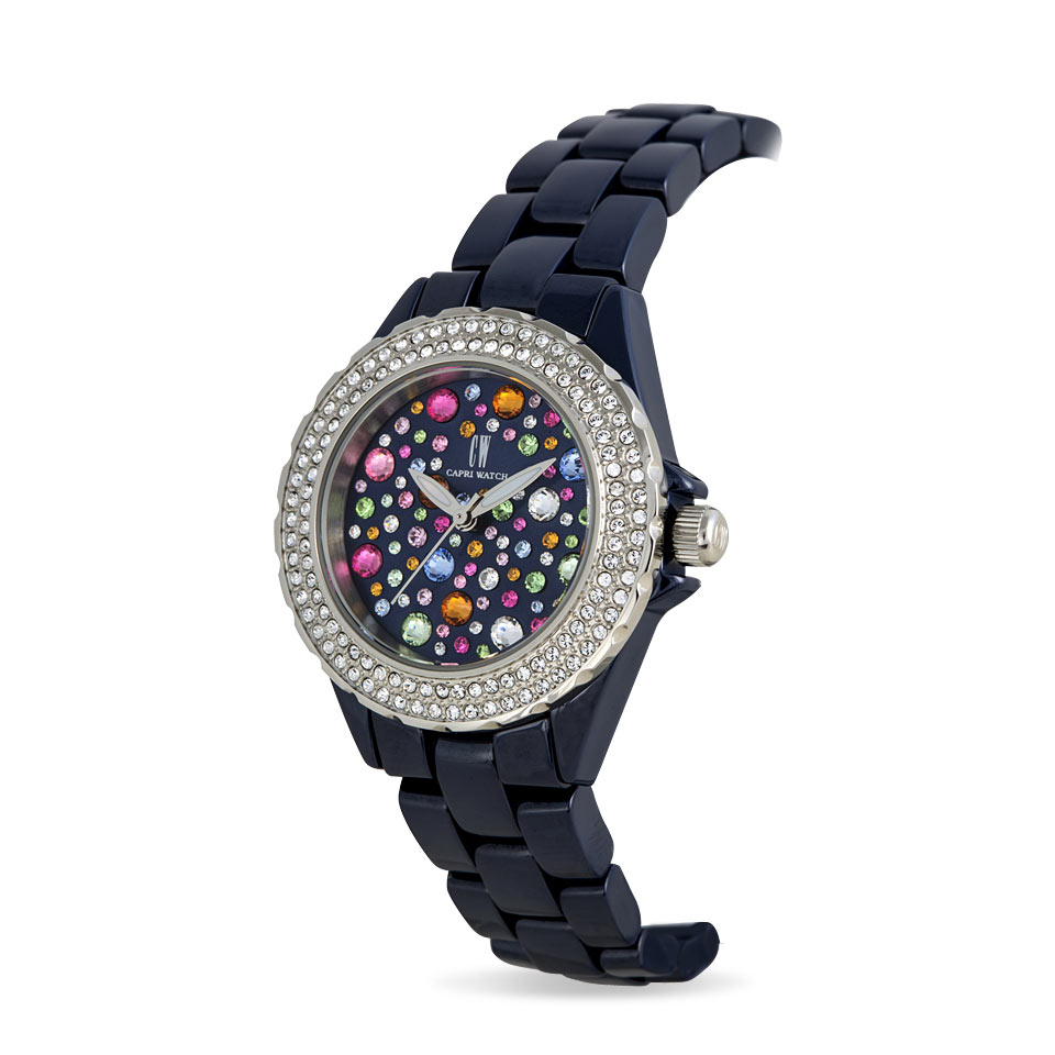 Orologio Ceramic MultiJoy Blu Navy Stones - immagine 3