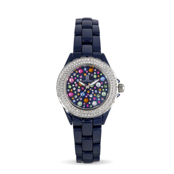 Orologio Ceramic MultiJoy Blu Navy Stones