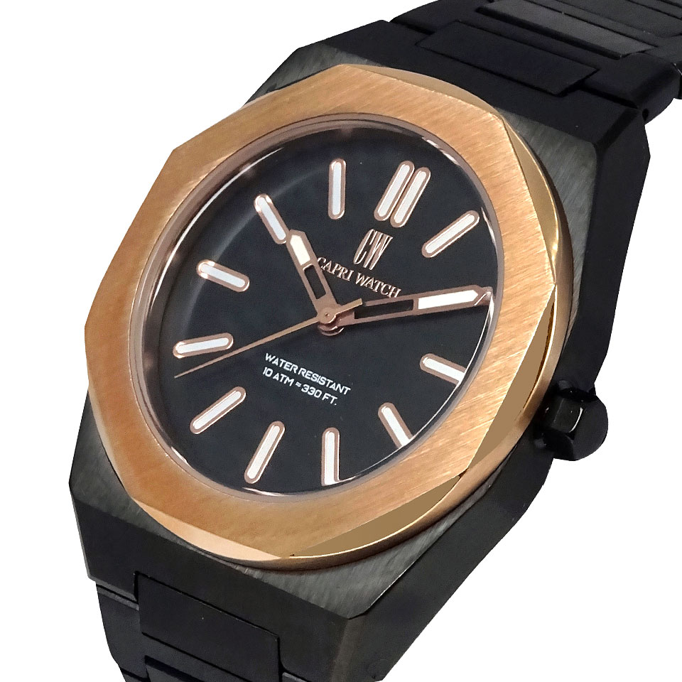 Orologio Contemporary 40 All Black Rosè Bezel - immagine 3