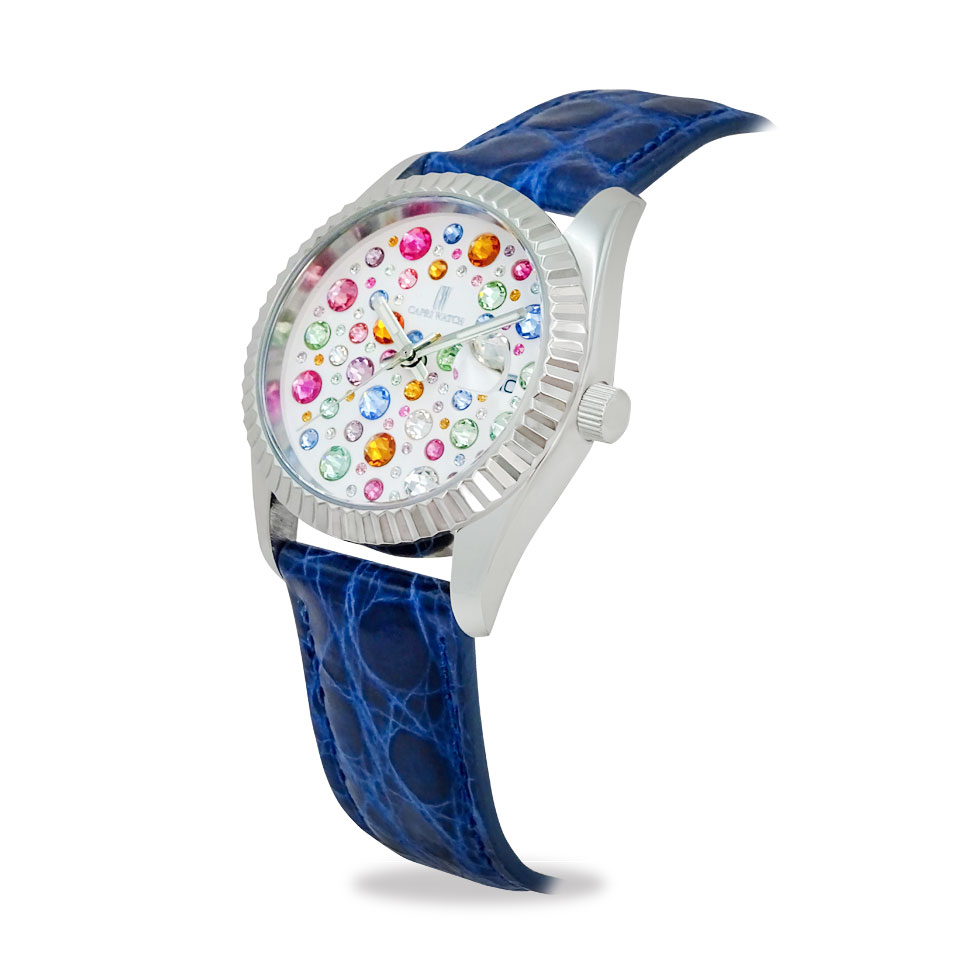 Orologio Eternity 36 Multijoy Crocodile Blue Navy - immagine 2