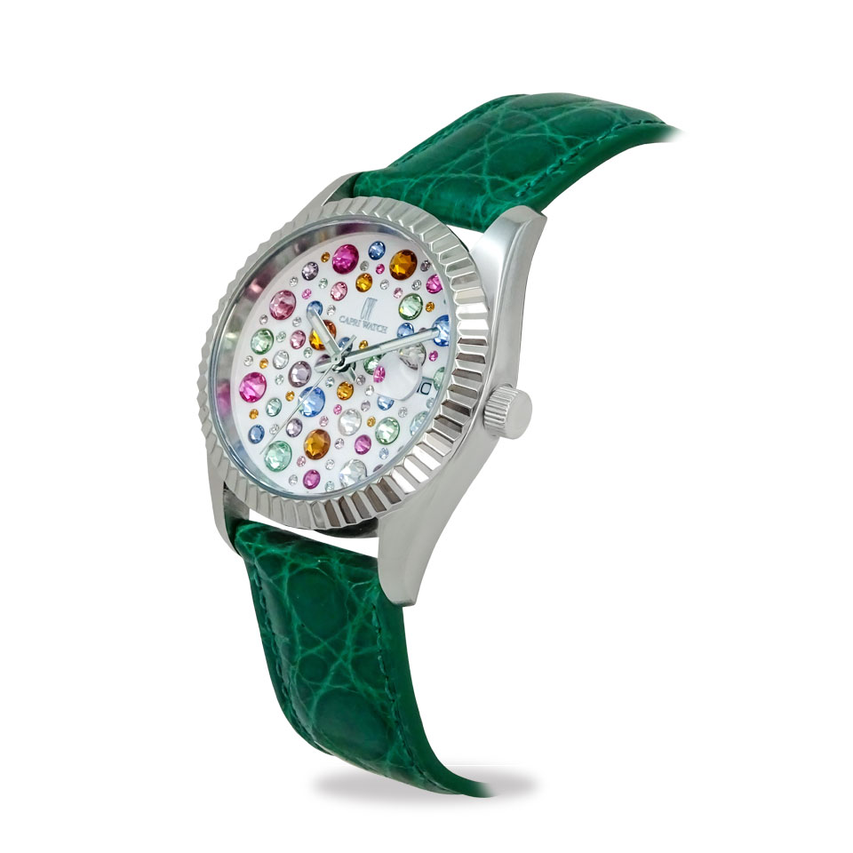 Orologio Eternity 36 Multijoy Crocodile Green - immagine 2