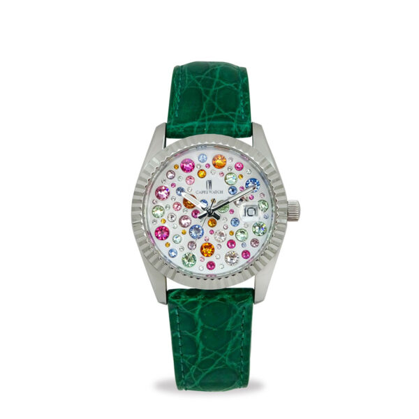 Orologio Eternity 36 Multijoy Crocodile Green
