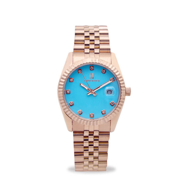 Orologio Eternity 36 Rosè Light Blue