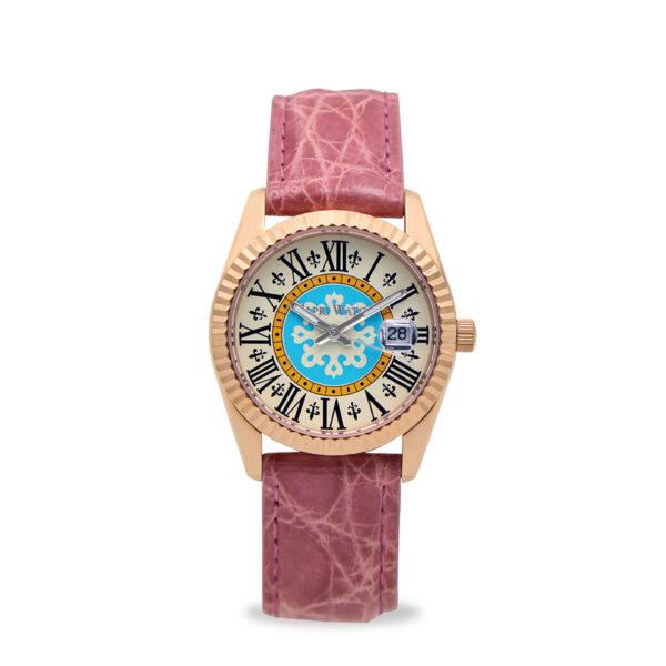 Orologio Eternity First 36 Rose' Pink Crocodile